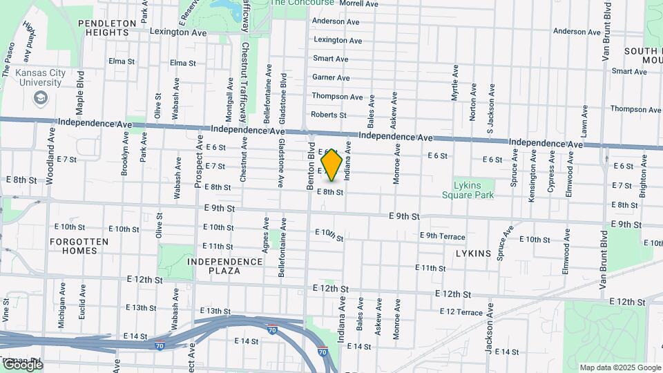 3224-3226 E 8th St Map and Location Details
