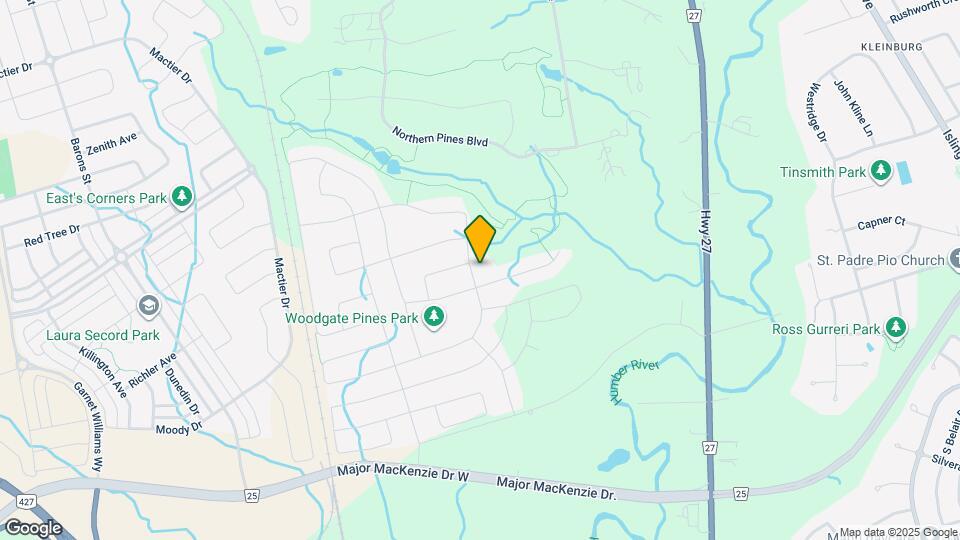 165 Woodgate Pines Dr Map and Location Details