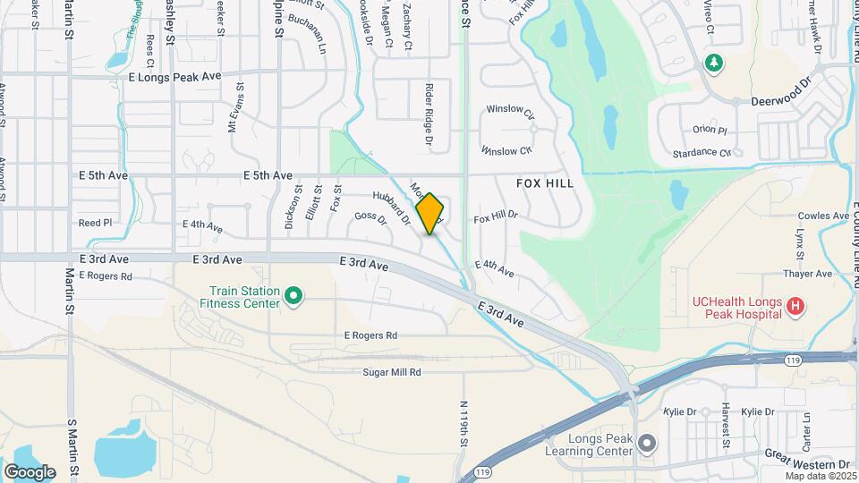 848 Hubbard Dr Mapa y Detalles de la Ubicación