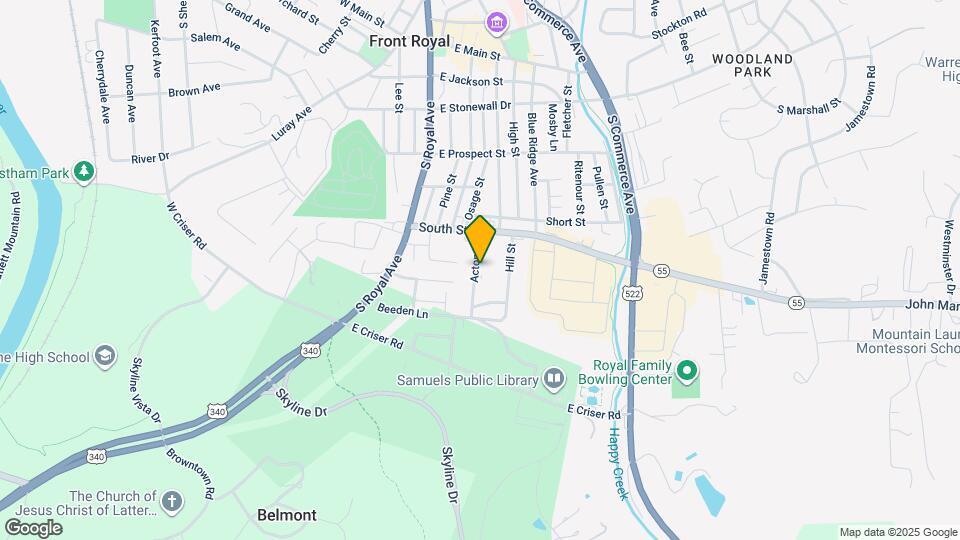 436 Action St Map and Location Details