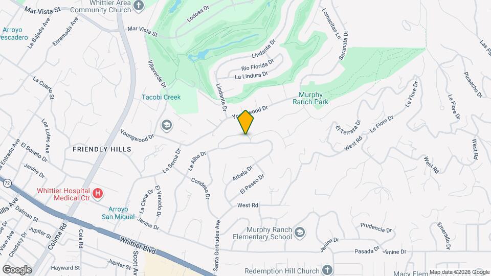 9109 La Alba Dr Mapa y Detalles de la Ubicación