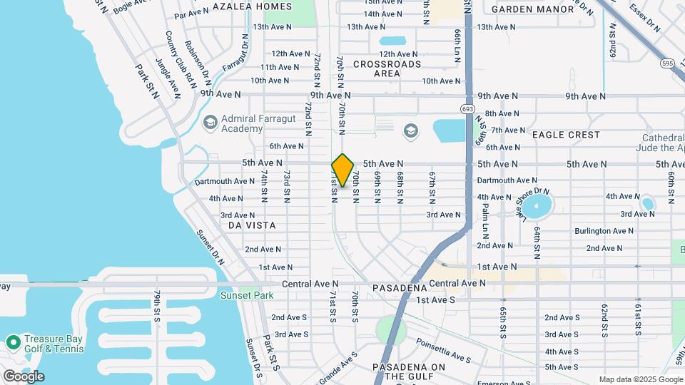7027 4th Ave Map and Location Details