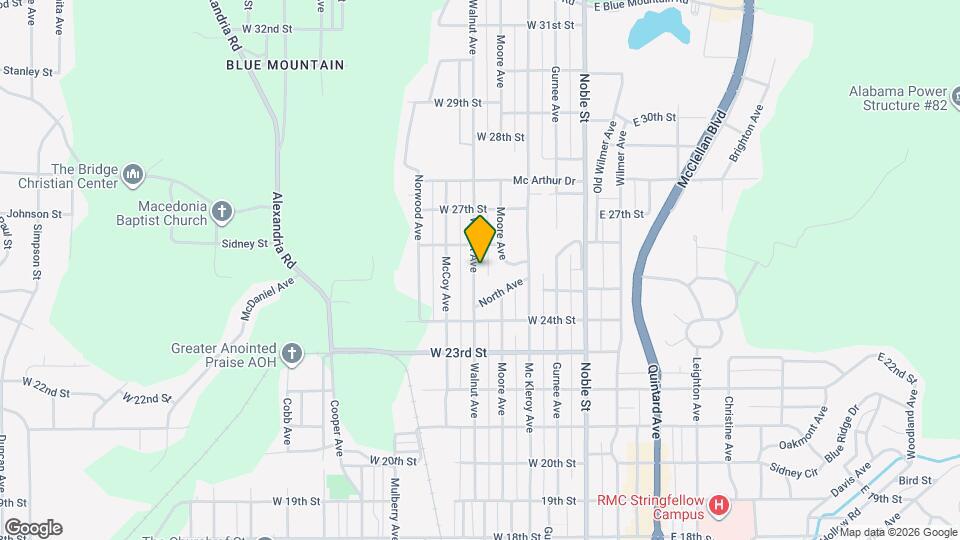 2427 Walnut Ave Map and Location Details