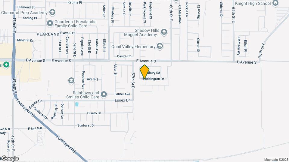 5730 Paddington Dr Map and Location Details
