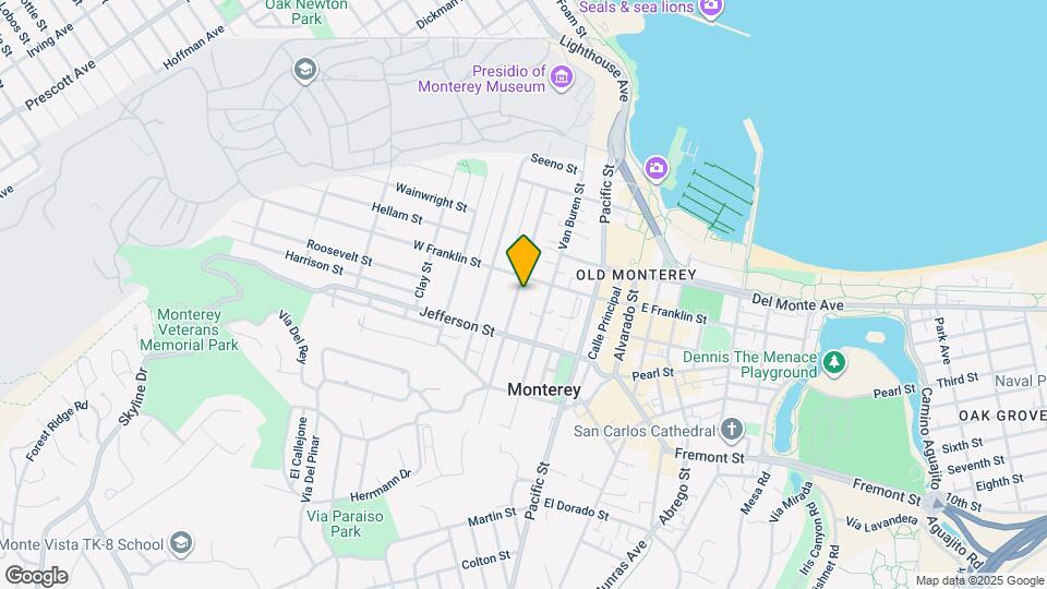 429 Larkin St Map and Location Details