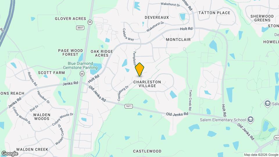 2003 Templeton Gap Dr Map and Location Details