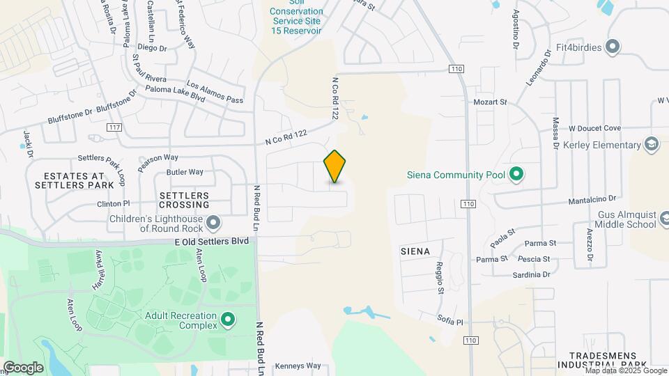 1428 Chad Dr Map and Location Details