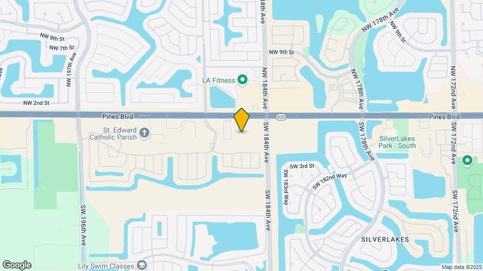 136 SW 184th Way Map and Location Details