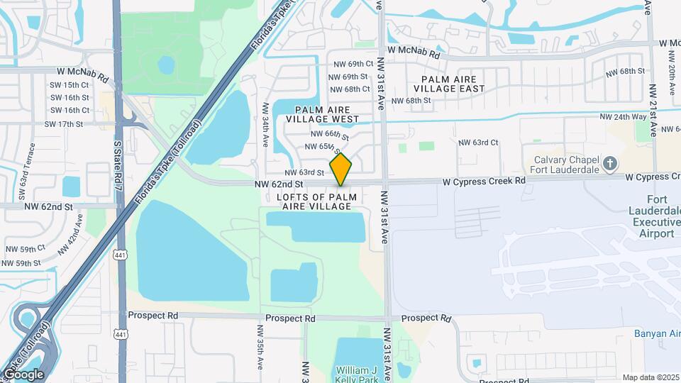 6180 NW 32nd Terrace Map and Location Details