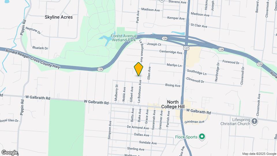 7005 La Boiteaux Ave Map and Location Details