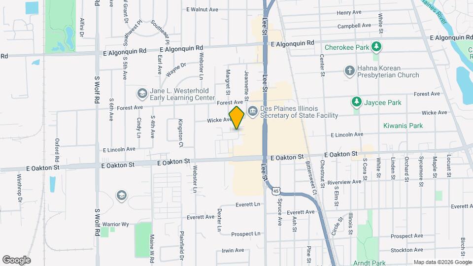 1080 Bogart St Map and Location Details