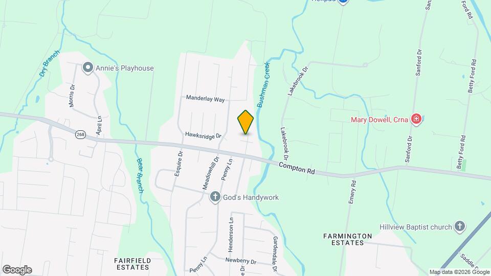 3415 Westbrook Dr Map and Location Details