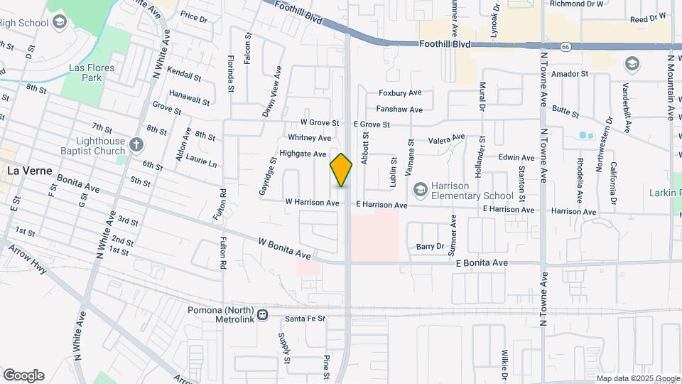 2921 N garey Ave Map and Location Details