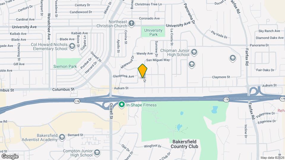 2716 Catalina Dr Map and Location Details