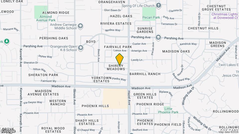 8849 Britland Way Map and Location Details