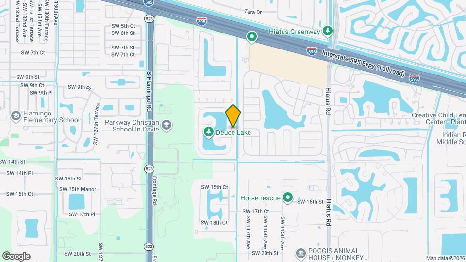 1210 SW 118th Ter Mapa y Detalles de la Ubicación