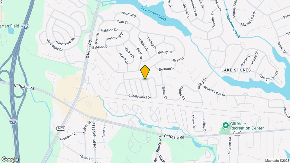 6793 Candlewood Dr Map and Location Details