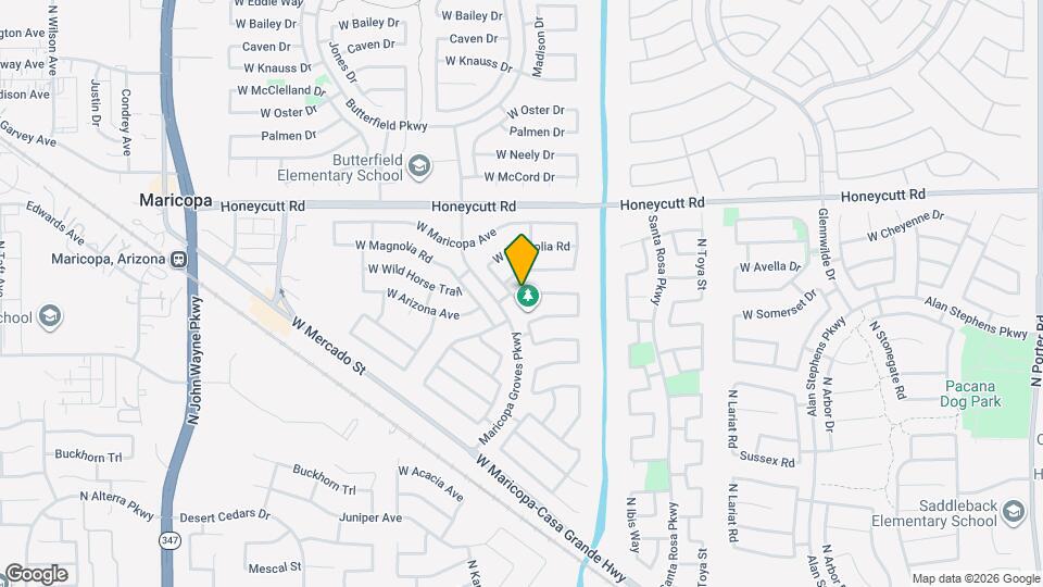 43386 W Arizona Ave Mapa y Detalles de la Ubicación