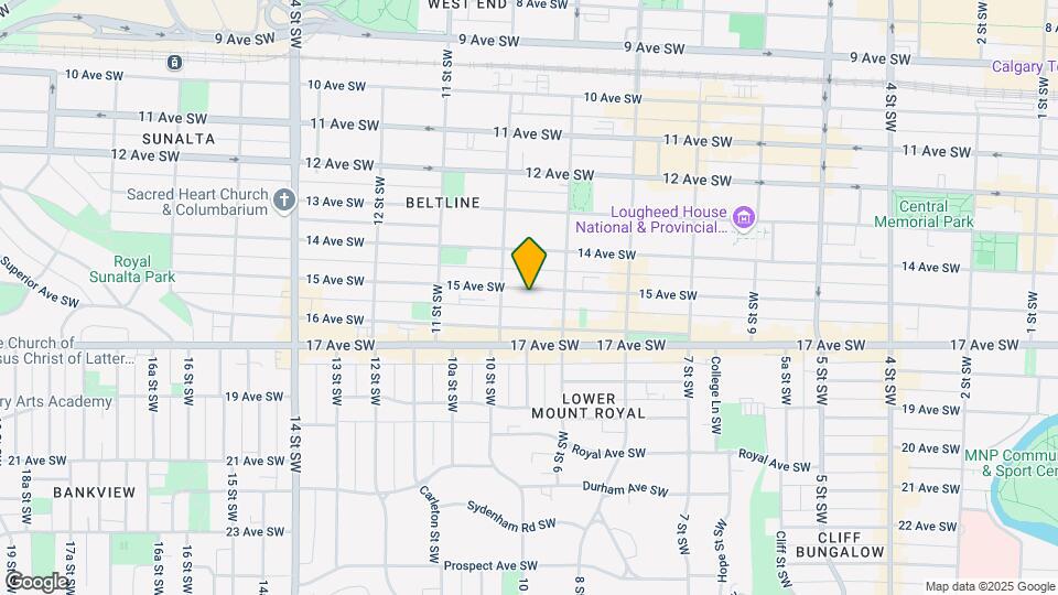 1023 15th Ave SW Map and Location Details