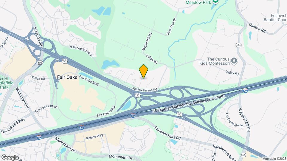 3947 Valley Ridge Dr Map and Location Details