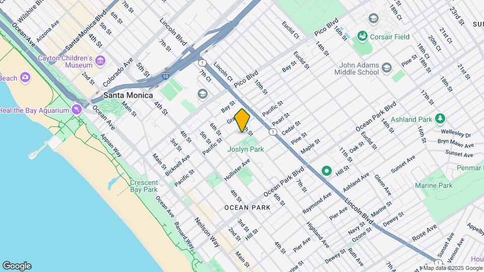 637 Strand St Mapa y Detalles de la Ubicación