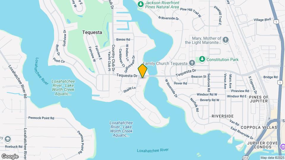 478 Tequesta Dr Map and Location Details