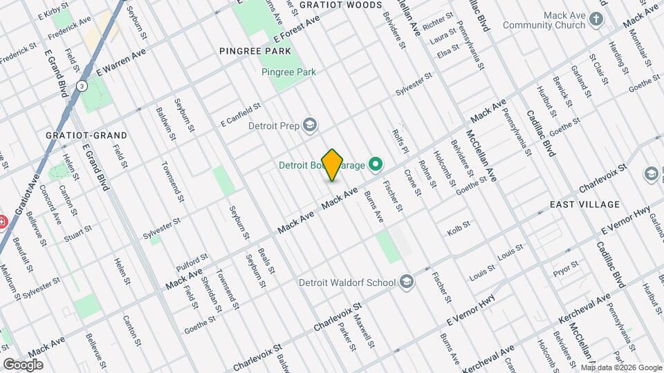 3736 Iroquois St Mapa y Detalles de la Ubicación