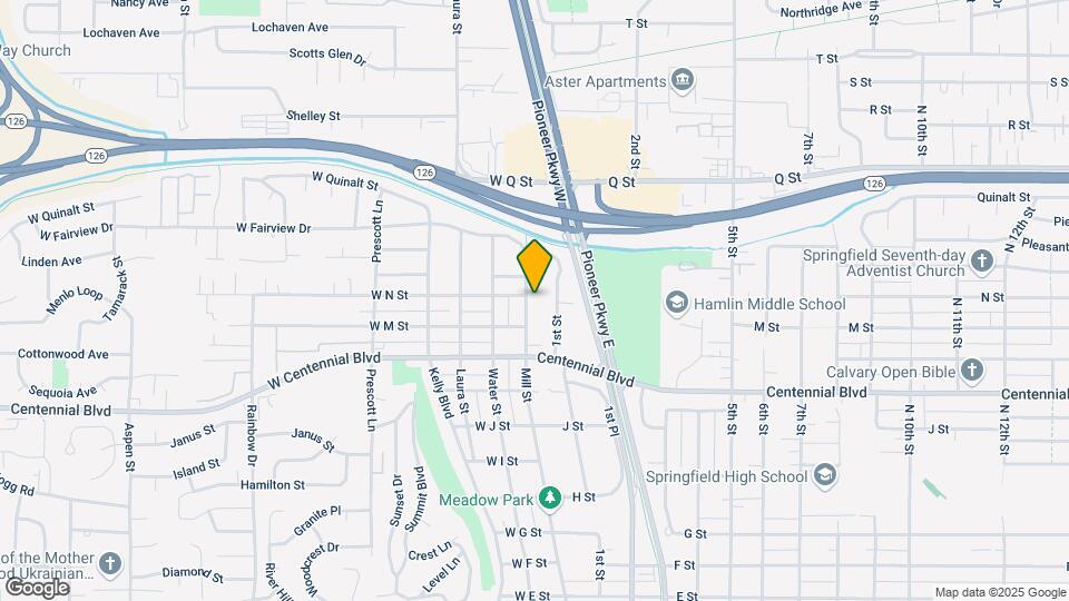 1431 Mill St Map and Location Details