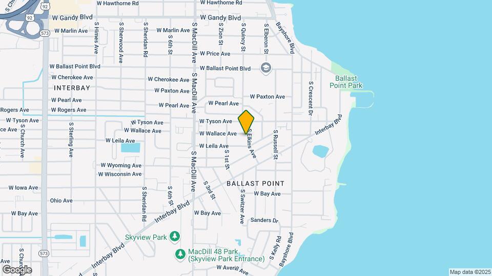 5503 S Elkins Ave Map and Location Details
