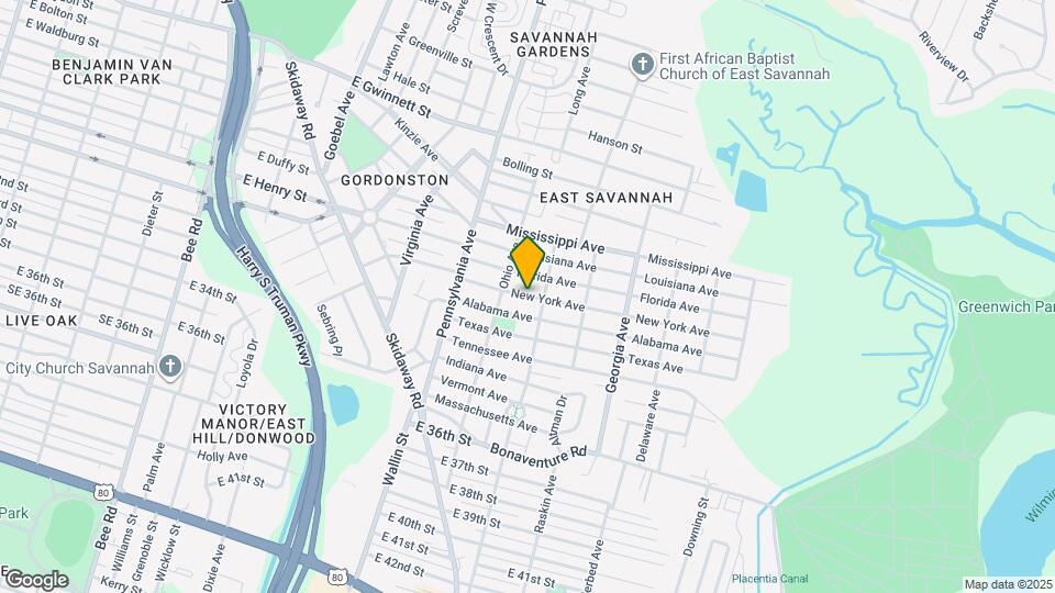 2125 New York Ave Map and Location Details