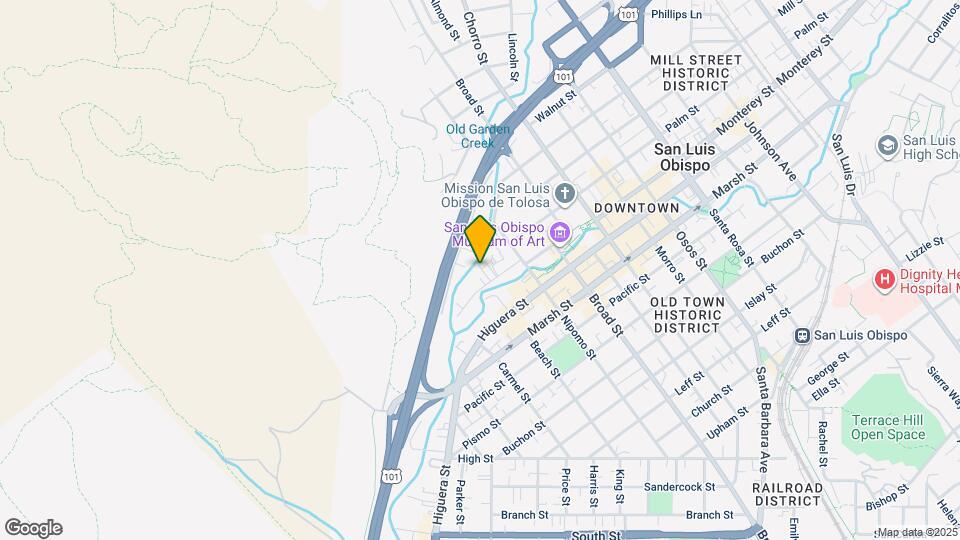 524 Dana St Mapa y Detalles de la Ubicación