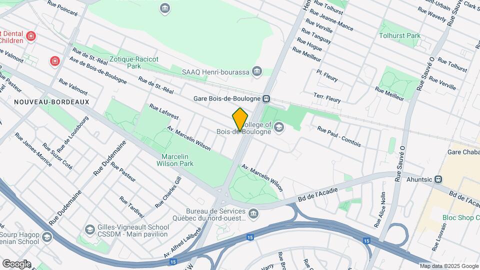 1555 Henri-Bourassa O Map and Location Details