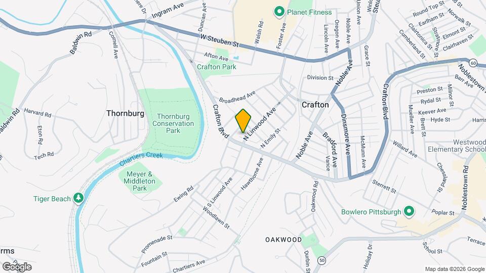 11 N Linwood Ave Mapa y Detalles de la Ubicación