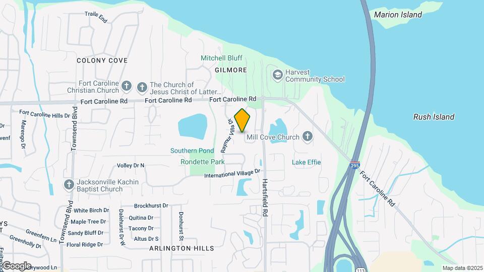 3701 Hartsfield Forest Cir Map and Location Details