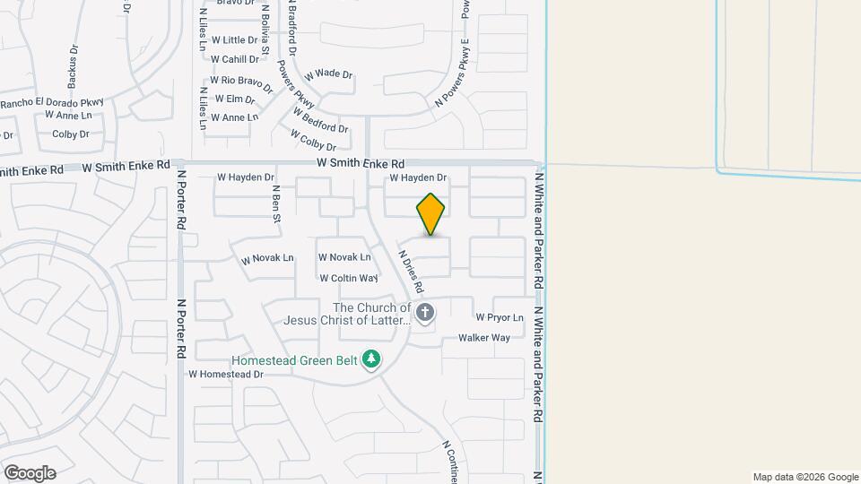 40381 W Robbins Dr Map and Location Details