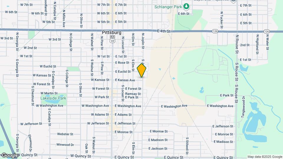 311 E Kansas St Mapa y Detalles de la Ubicación