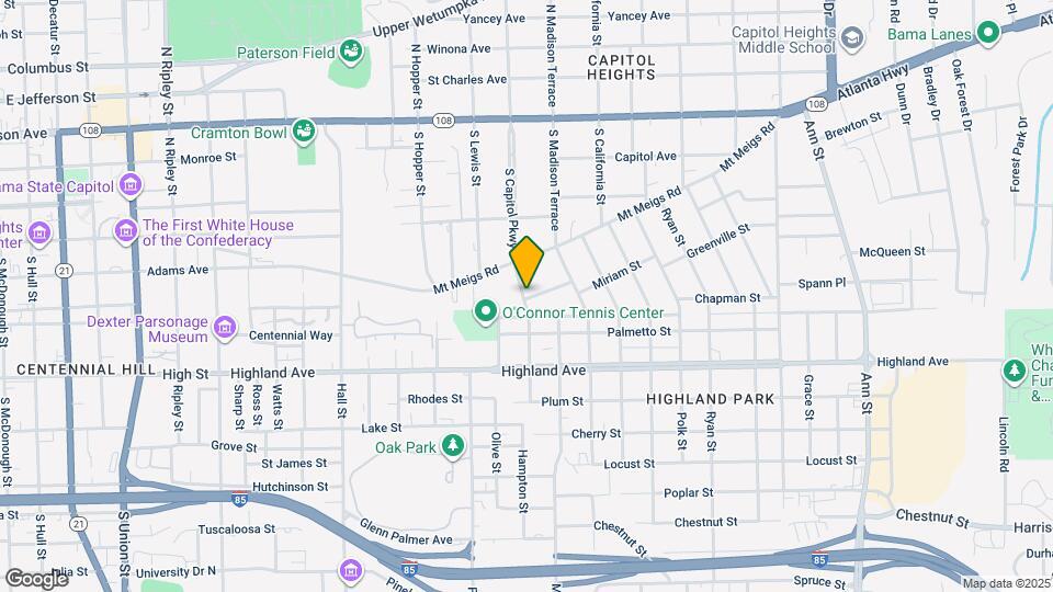 1702 Miriam St Map and Location Details