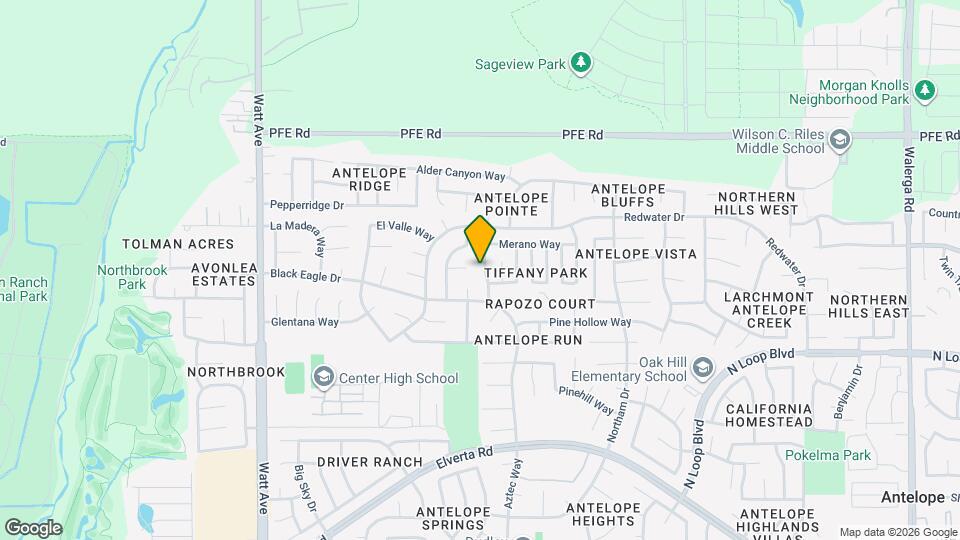 8525 Crystal Ridge Way Map and Location Details