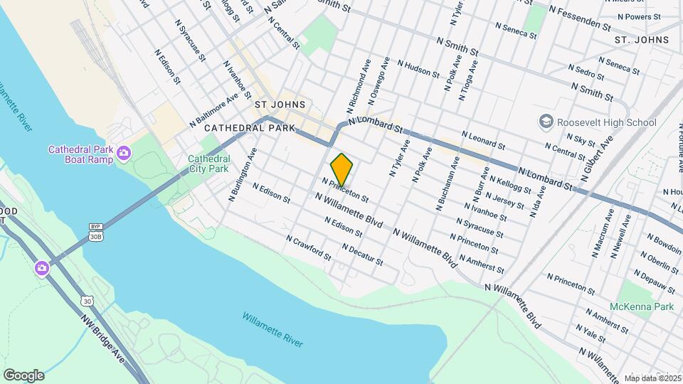 7045 N Mohawk Ave Mapa y Detalles de la Ubicación