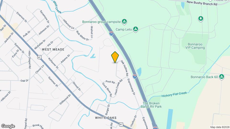 187 Oak Hollow Rd Mapa y Detalles de la Ubicación
