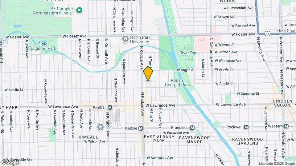4914 N Troy St, Unit 2 Mapa y Detalles de la Ubicación