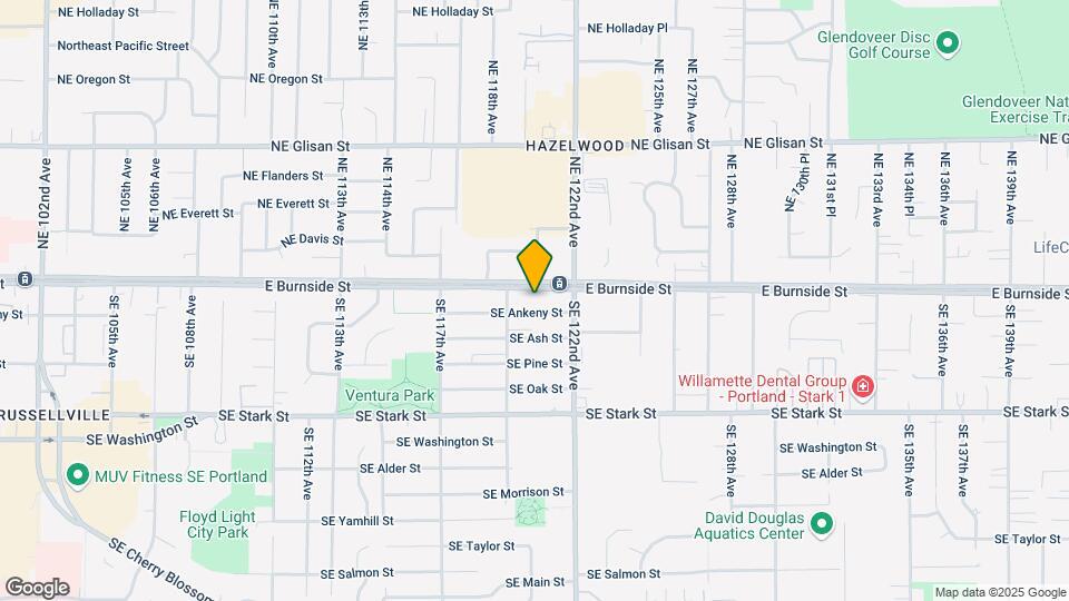 12011 SE Ankeny St Map and Location Details