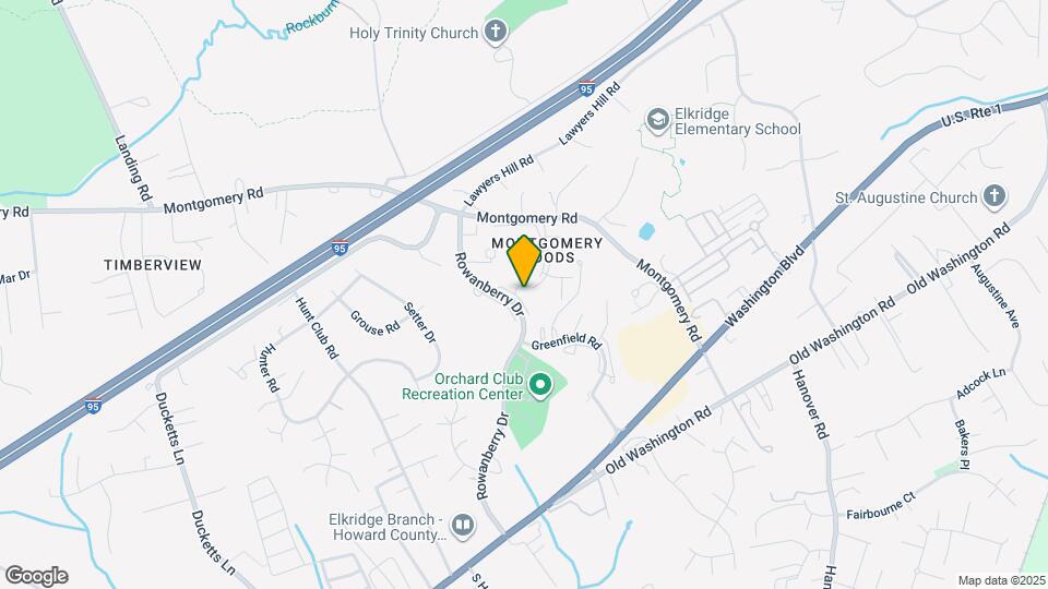 6009 Rowanberry Dr Map and Location Details