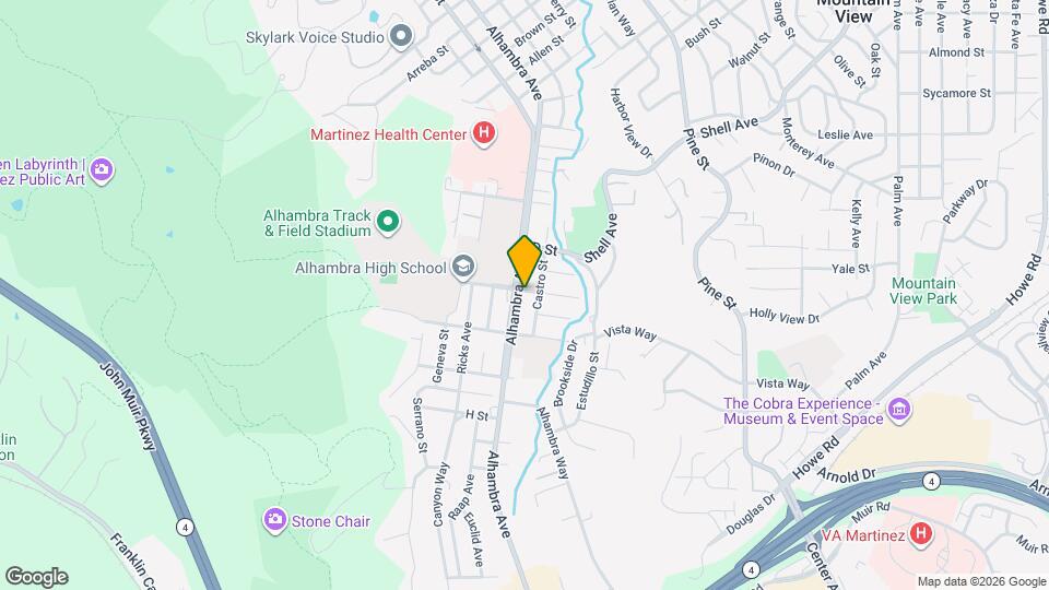 3105 Alhambra Ave Map and Location Details