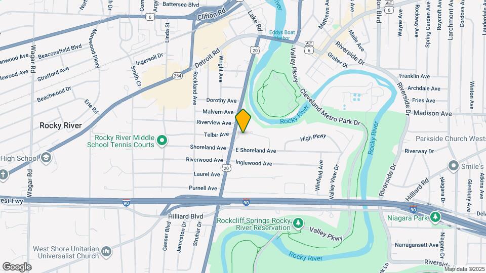 Cliff Towers Building B Map and Location Details