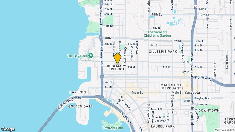 McCown Towers Apartments Mapa y Detalles de la Ubicación