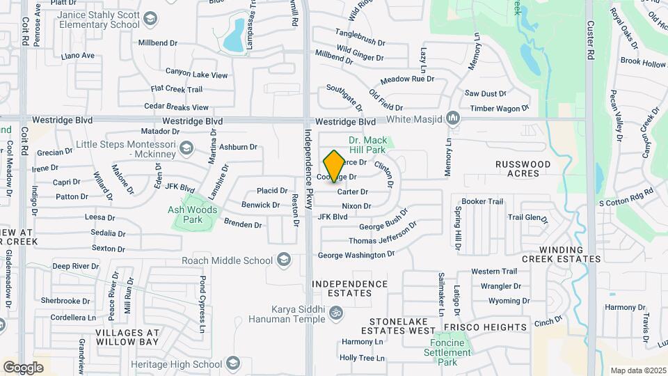 9912 Carter Dr Map and Location Details