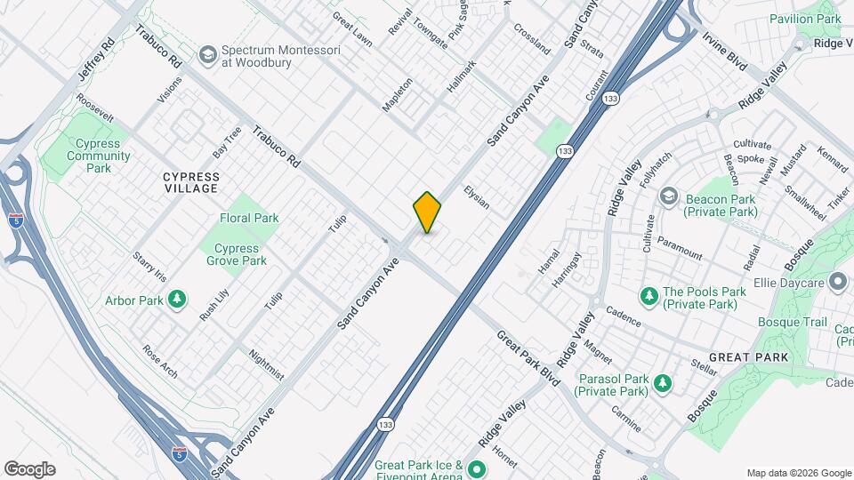 60 Peony Map and Location Details