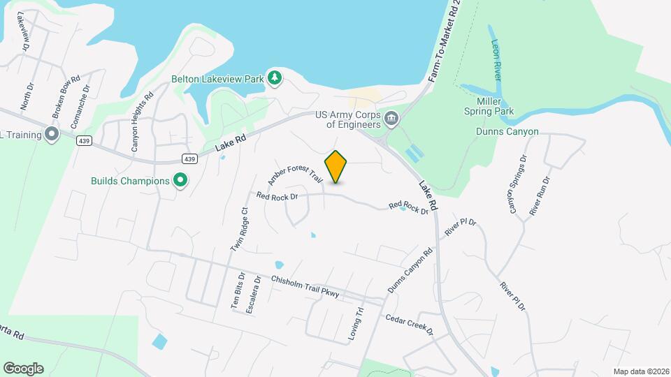 2302 Red Rock Dr Map and Location Details