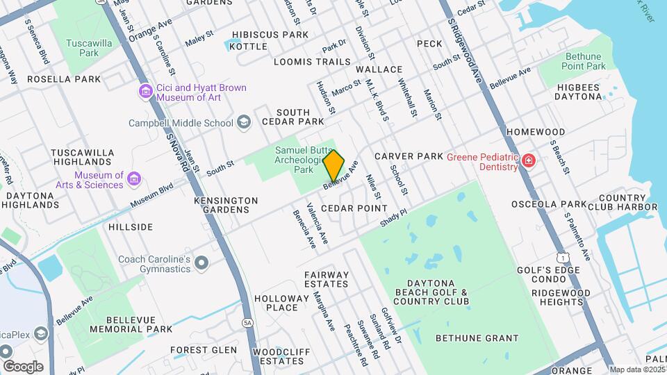 751 Bellevue Ave Map and Location Details